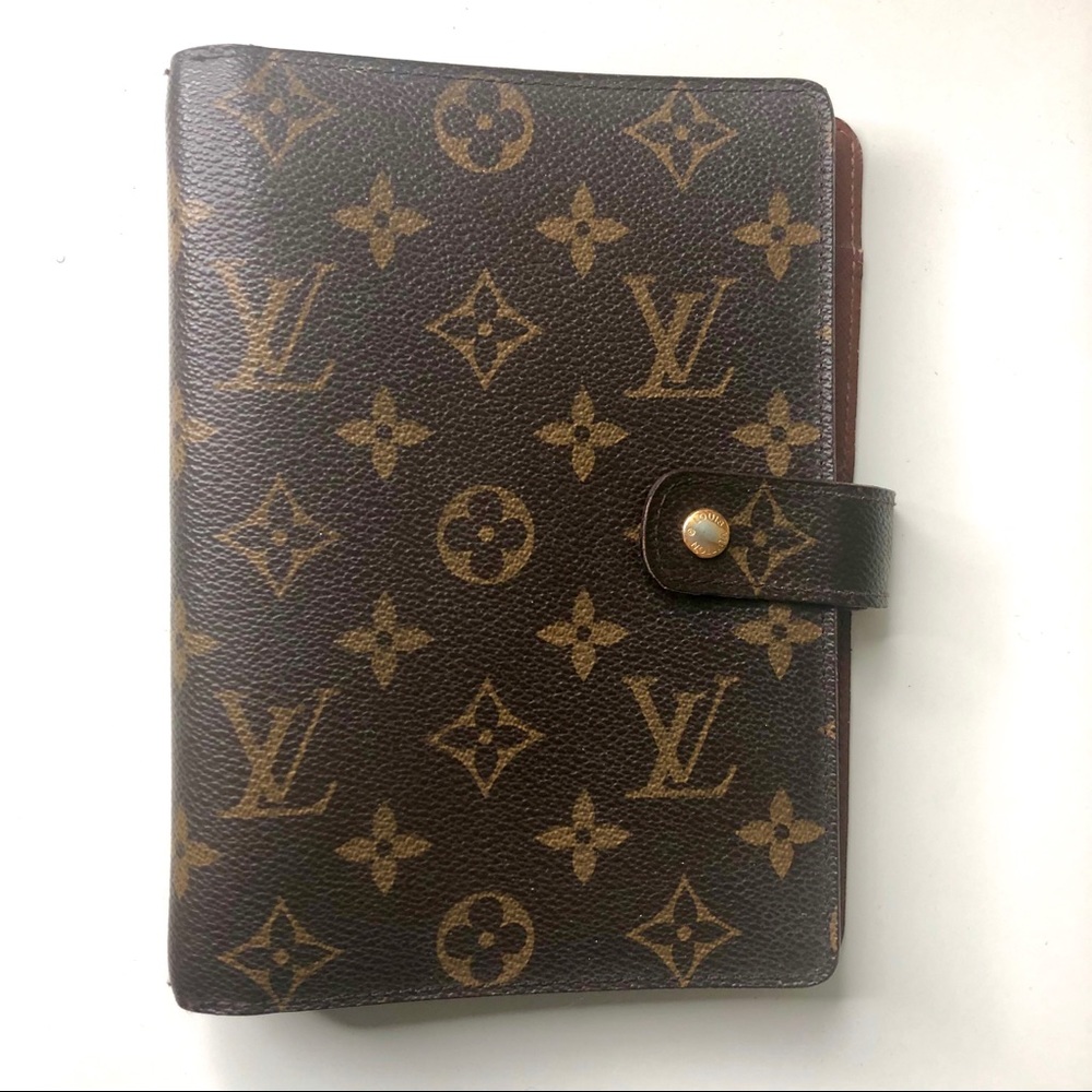 LOUIS VUITTON MM MONOGRAM AGENDA Authentic Planner
